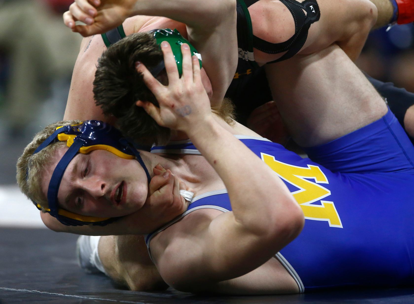 Championship round of state wrestling